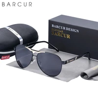 barcur pilot design fashion men sunglasses polarized women sun glasses ladies sun glasses uv400 protection