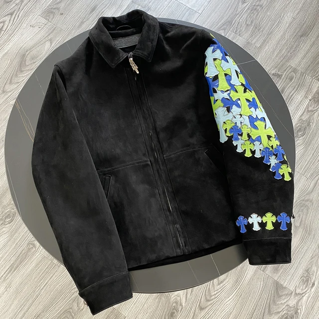 Cross Color Flower Arm Jacket Men's 1
