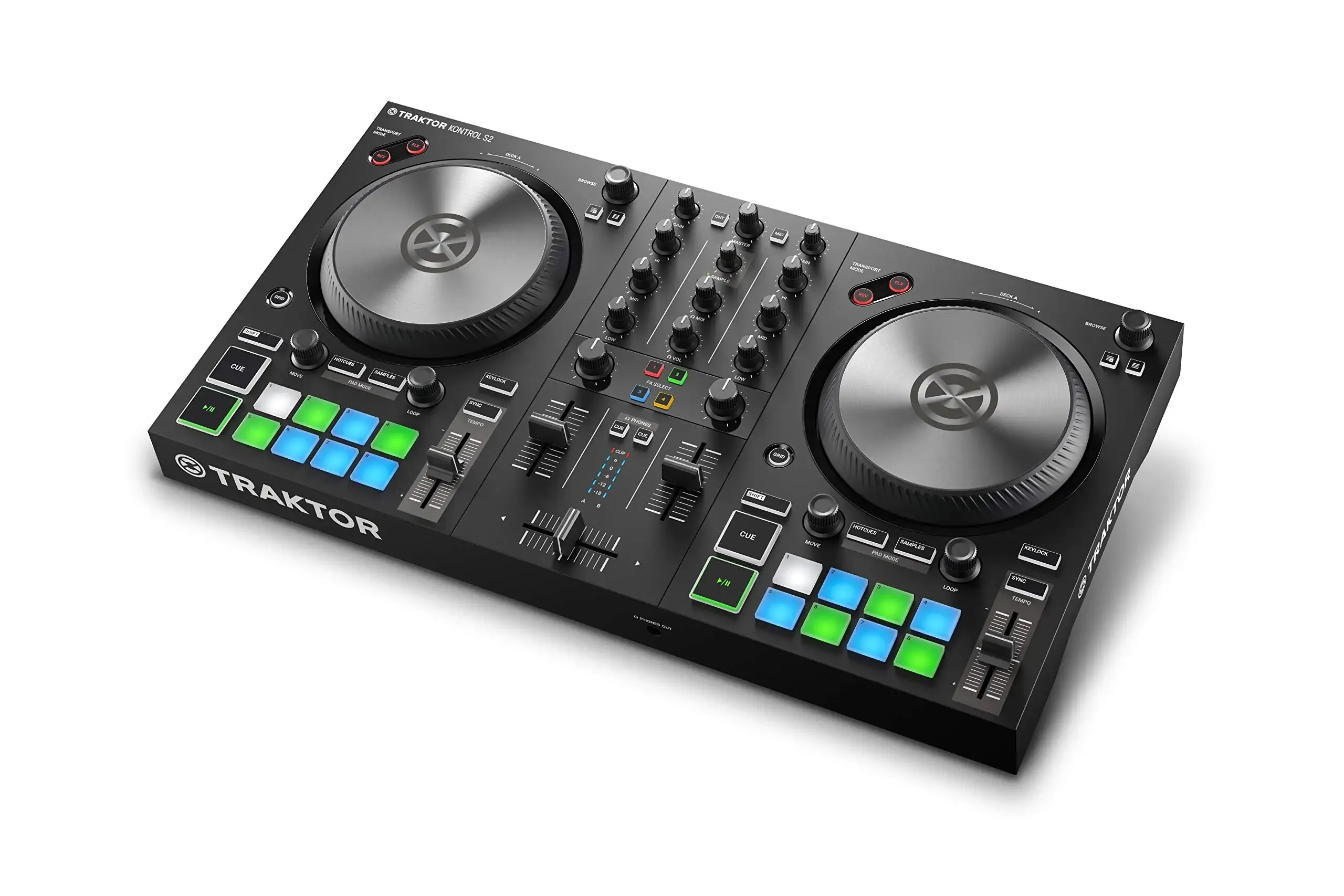 

Оригинальные инструменты, контроллер переключателя S2 MK3 2-канальный DJ-контроллер