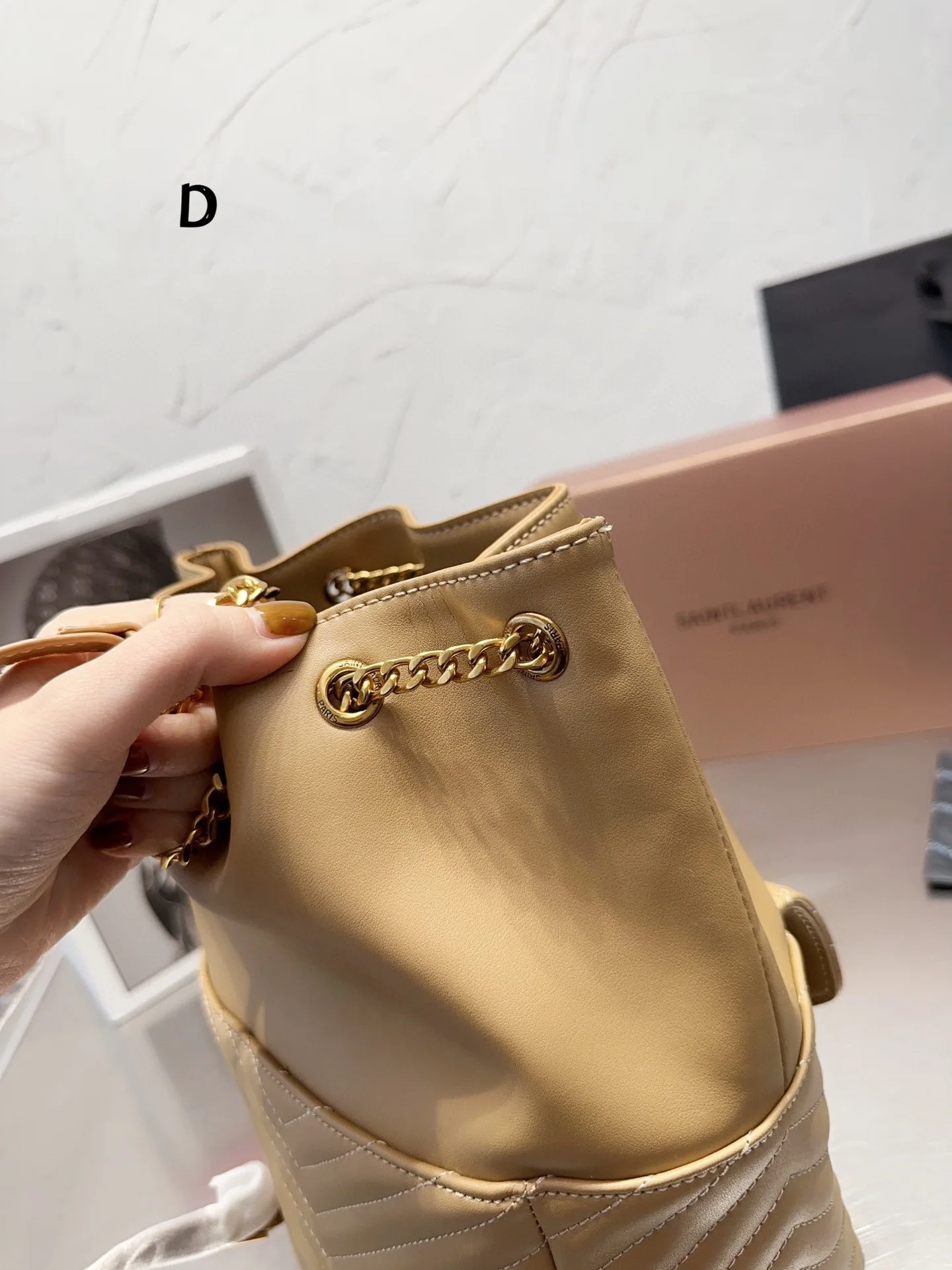 точная копия 1:1 В Стиле YSL SAINT LAURENT КошелеК На Сумка-меССенджер Подмышки Через