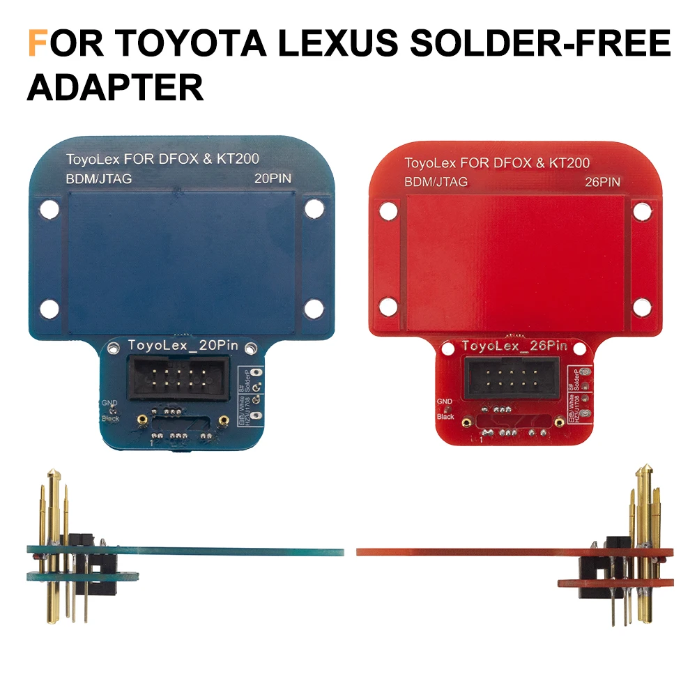 

ECU Программатор ECUHELP KT200 BDM/JTAG, адаптер без припоя для Toyota Lexus