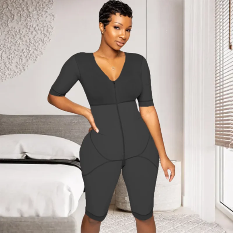 

Women's Binders And Shapers Full Body Shapewear Postpartum Recovery Fajas Colombianas Body Shaper Female Modeling Strap Slimming