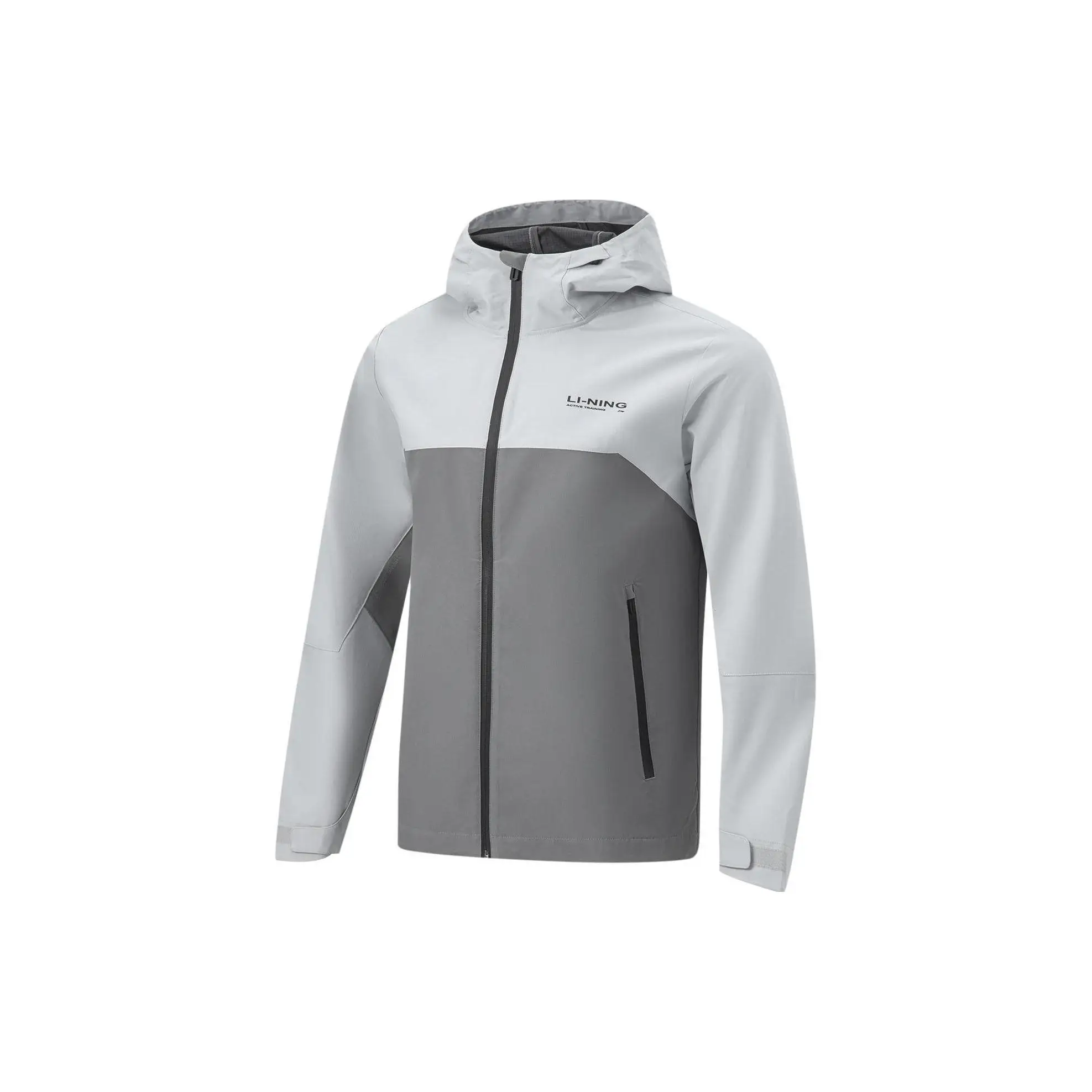 Светоотражающая спортивная куртка с капюшоном Li-Ning Color Block мужские куртки
