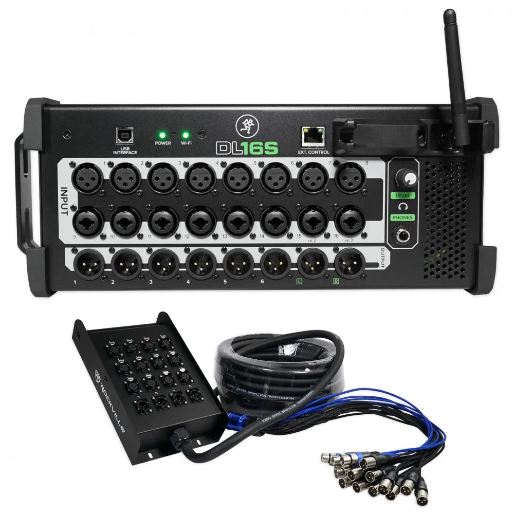 

BJ HOT SALES Mackie DL16S 16-Channel Wireless Digital Live Sound Mixer