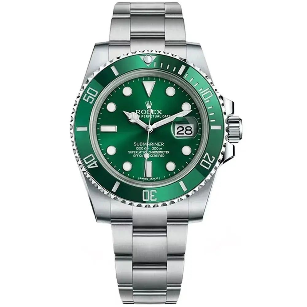 Часы Rolex со стальной лентой диаметром 40 мм