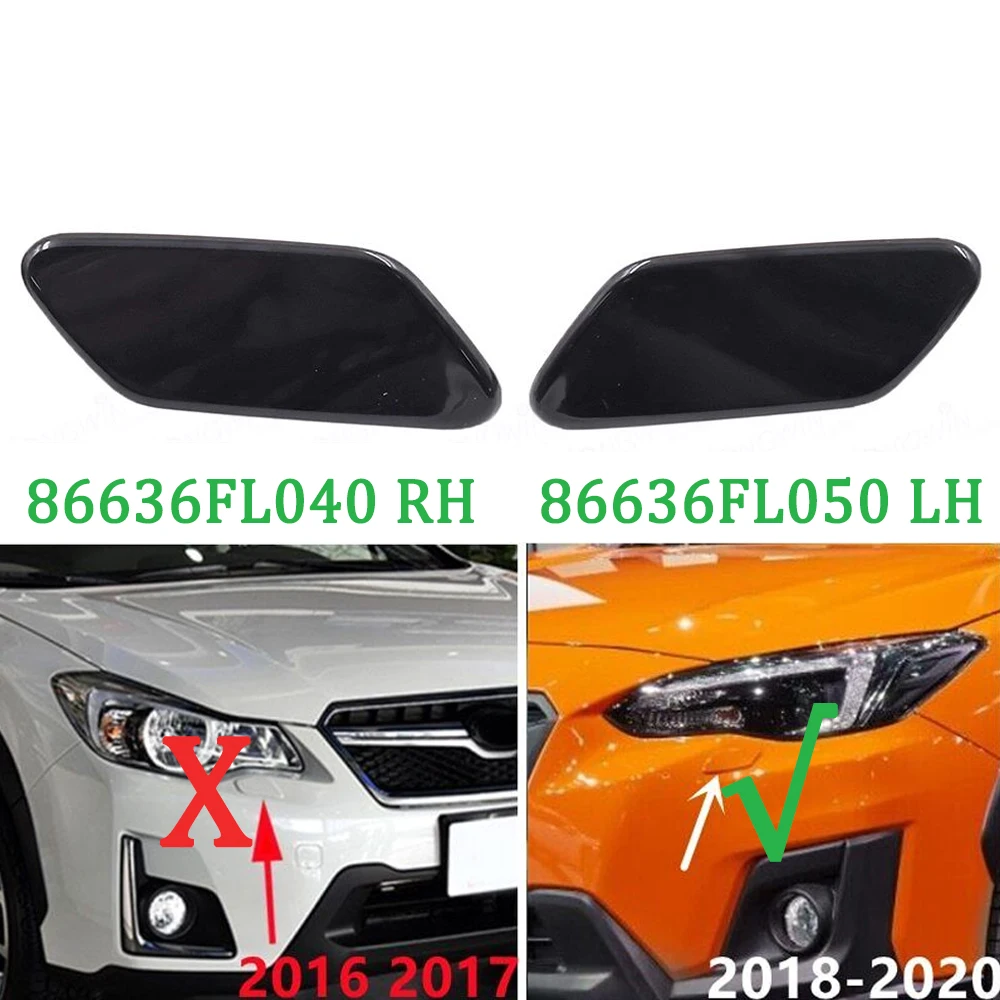 

Насадка для омывателя фар, насадка для водяного распылителя фар для Subaru XV Crosstrek GT GT3 GT7 2018-2020 86636FL050 86636FL040