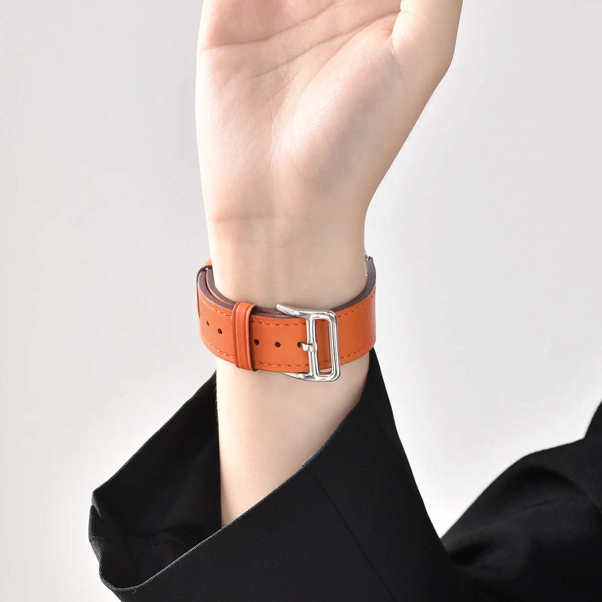Ремешок Из 100% НатуральНой ВолоВьей Кожи Apple Watch 9 8 7 6 SE 5 4 42 38 44 40 ММ Подходит Для IWatch