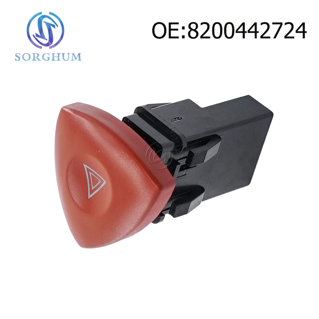 

SORGHUM Hazard/Emergency Warning Light Switch Dash Button 8200442724 for Renault Espace Laguna Nissan Primastar Vauxhall Vivaro