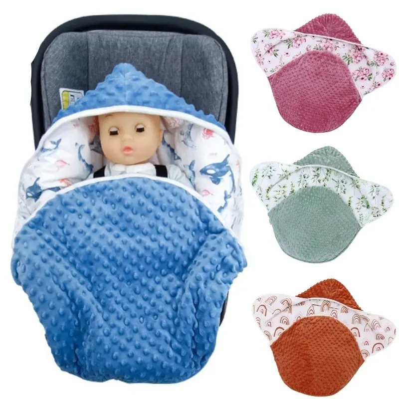 

Newborn Baby Sleeping Bag Winter Baby Swaddling Stroller Wraps Infant Blanket Toddler Swaddle Wrap Sleeping Bags