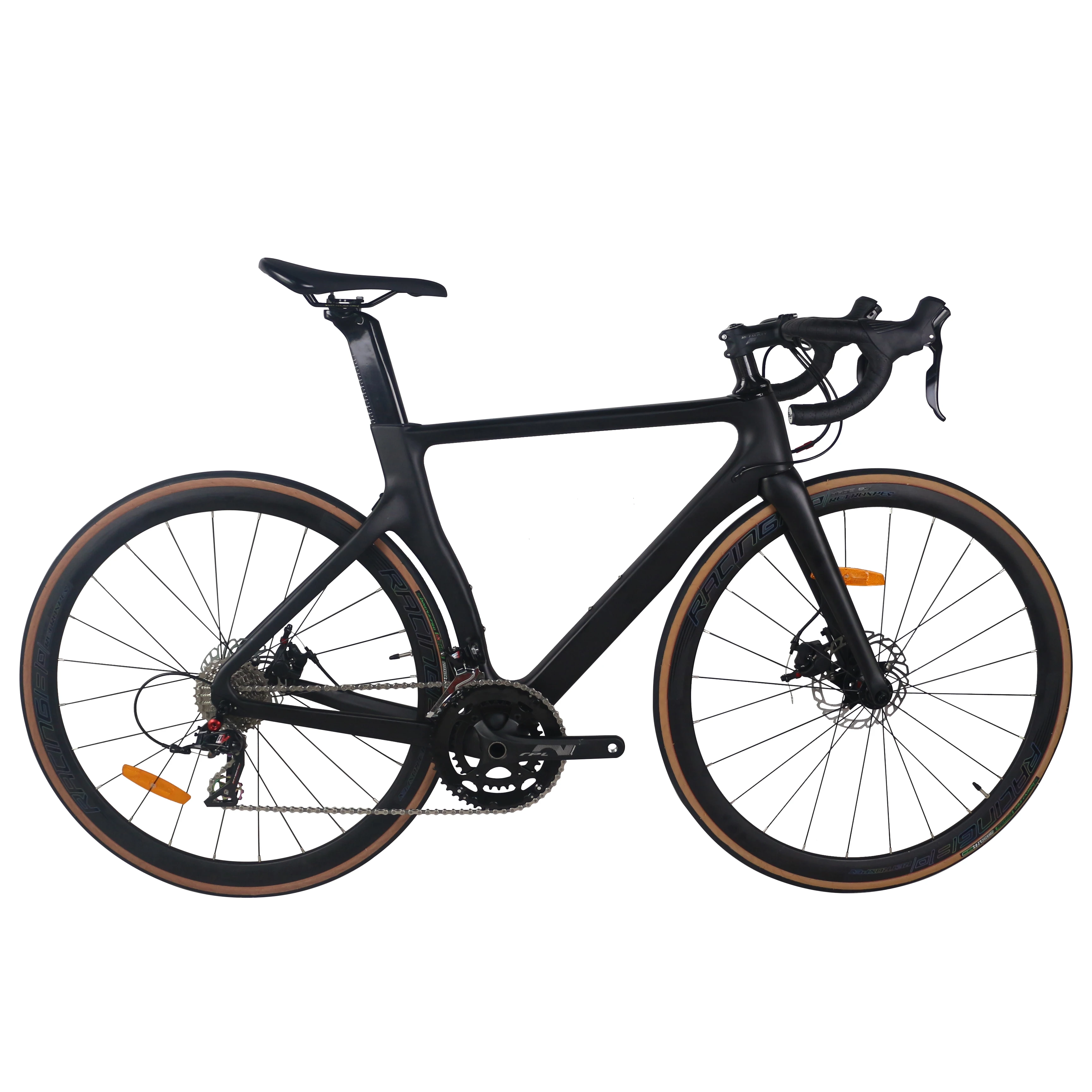 Aero 22 Speed Disc Brake BB386  Road Racing Complete Bike TT-X3 with 2*11 Groupset And Aluminum Wheelset