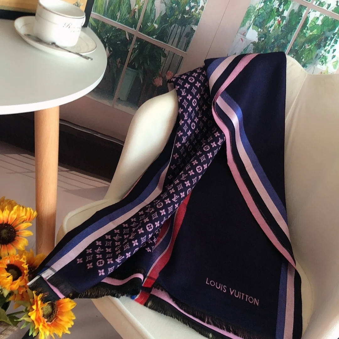Louis Vuitton Style Copy1:1 Новый Модный Универсальный Кашемировый Двусторонний Мягкий И