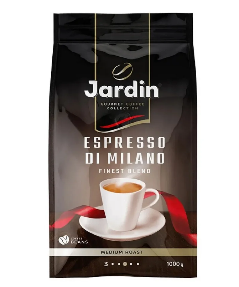 Кофе Jardin Espresso di Milano в зернах Жардин 1 кг Средняя Обжарка Бесплатная доставка |