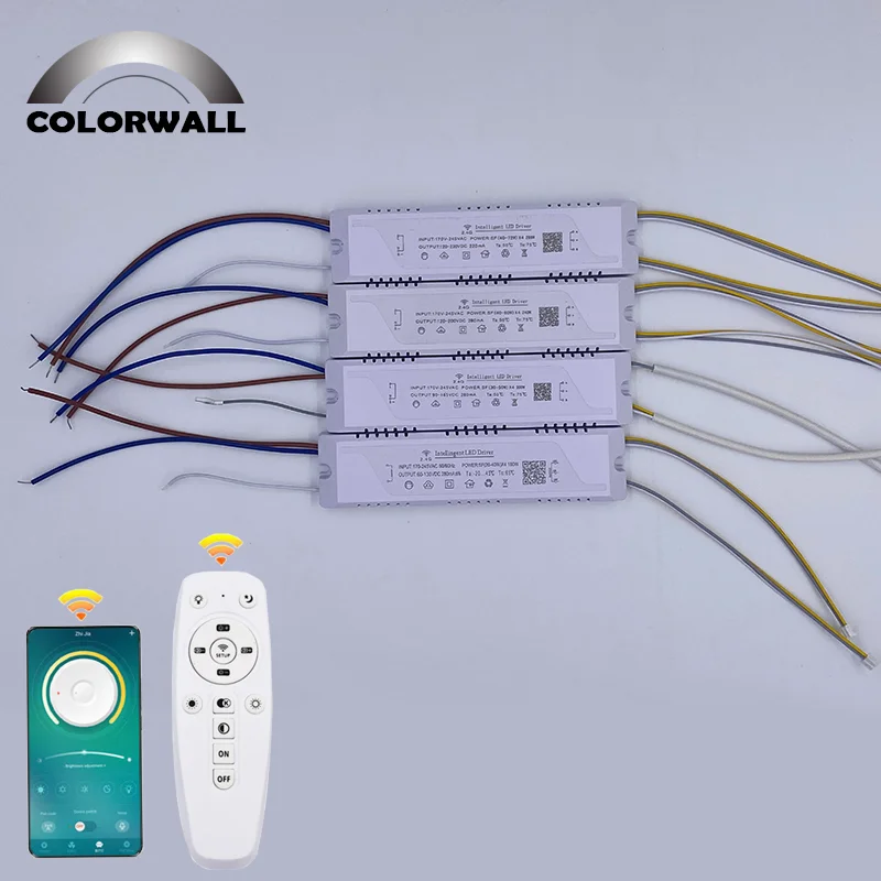 

160-576W High Quality Plastic box 2.4G Non Isolated Plastic Driver Input 170-245W Output 110V 220V Led Driver Transformer