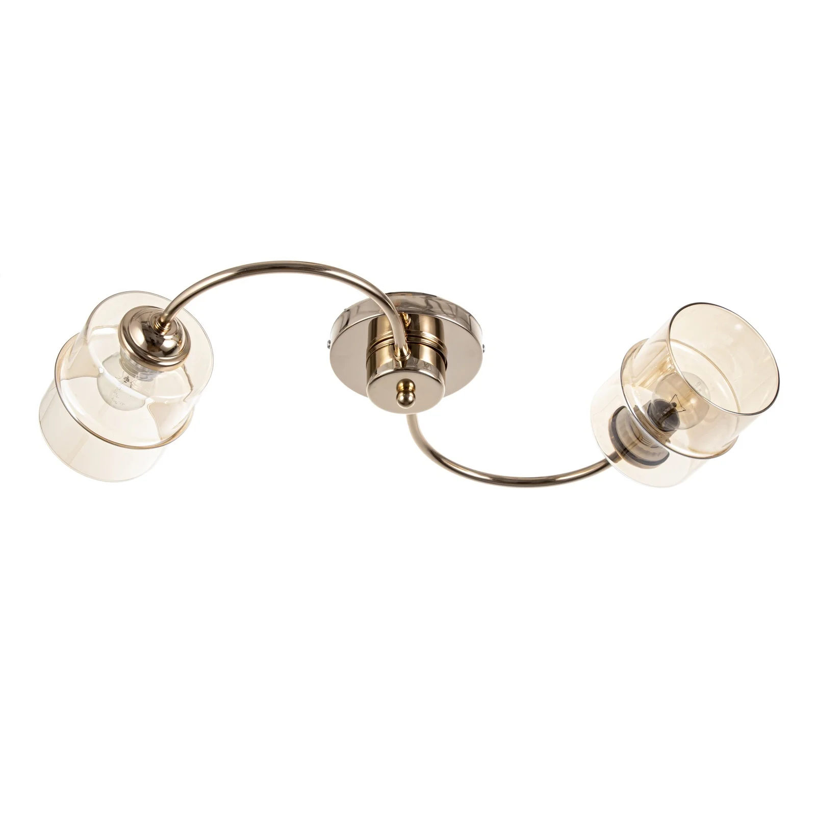 Люстра Фокс 2хЕ27 40Вт золото 46х20х27 см