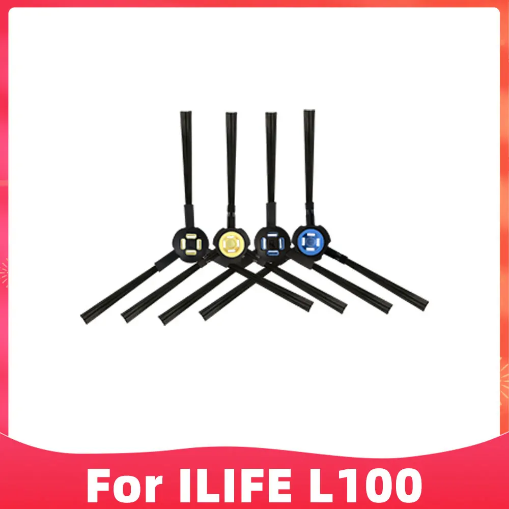 

Запчасти для робота-пылесоса ILIFE L100 / ILIFE A10S / ZACO A10, аксессуары, основная и боковая щетки, тряпки для швабры