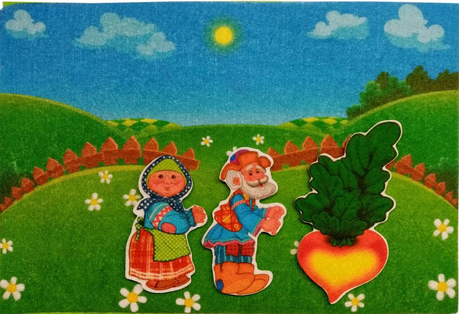 Фон для сказки репка