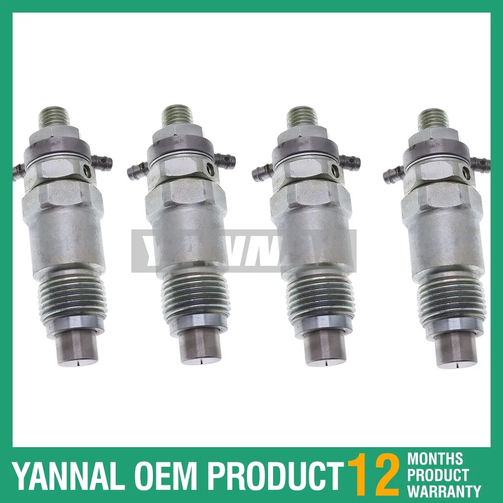 

High Quality After Market Part 4X Fuel Injector Assy 3974254 for Bobcat 1600 645 743 with Kubota V1702 Engine