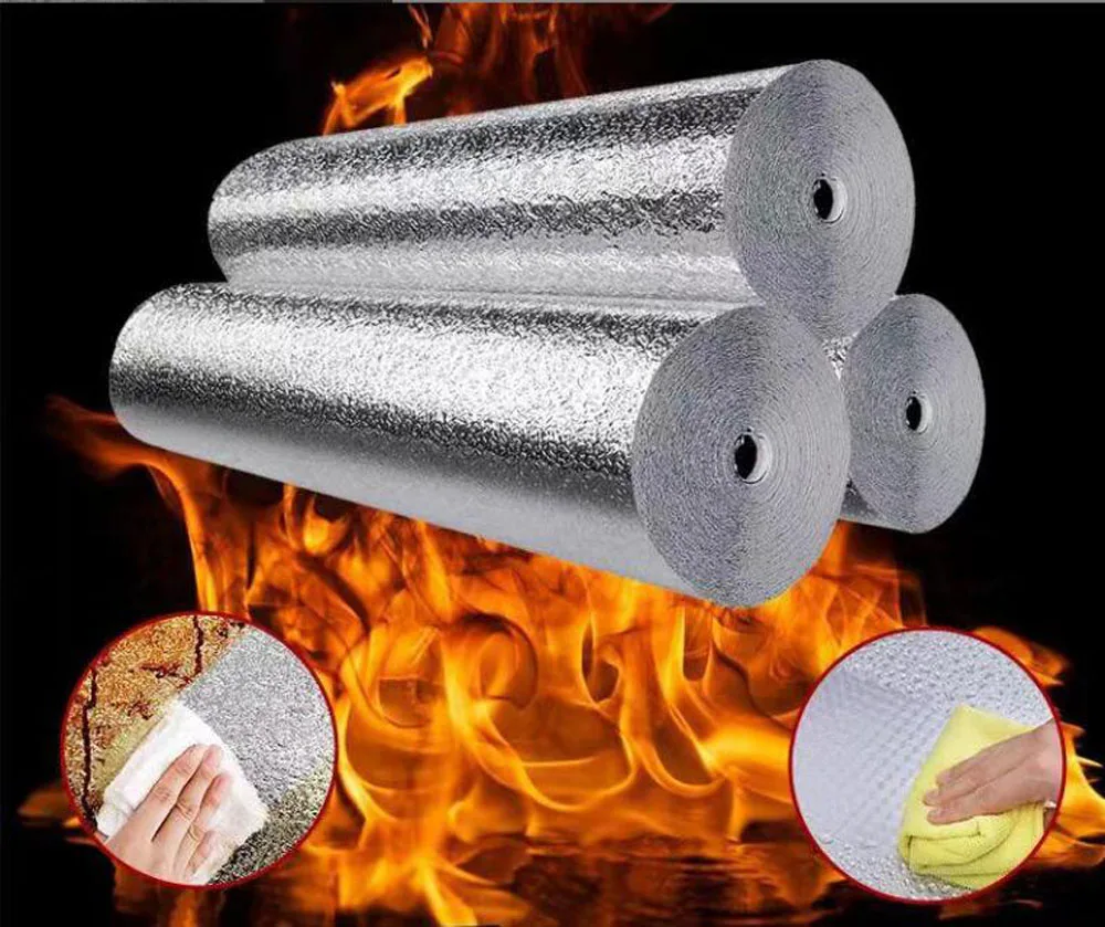 

Aluminum Kitchen Wall Stickers Waterproof Heatproof Self Adhesive Wallpaper Furniture Renovation Vinyl Film Decoration