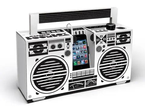 BERLIN BOOMBOX Монохромный Тип сборки Бумбокс Тип динамик Белый BOOMBOX-WH