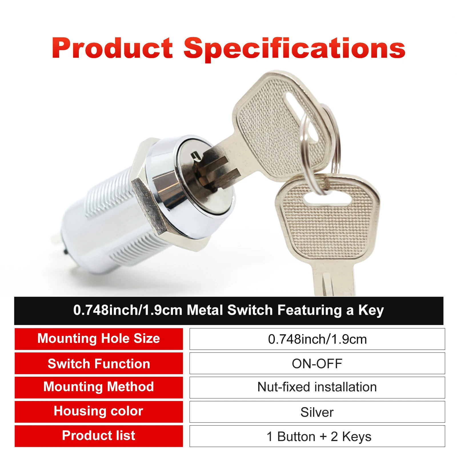 

Электронный ключ-переключатель FILN, медный, 1 шт.