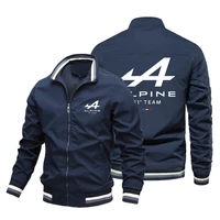new alpine f1 team zipper jacket sportswear outdoor carsweater jacket alpine mens jacket mens pocket casual spring and autumn