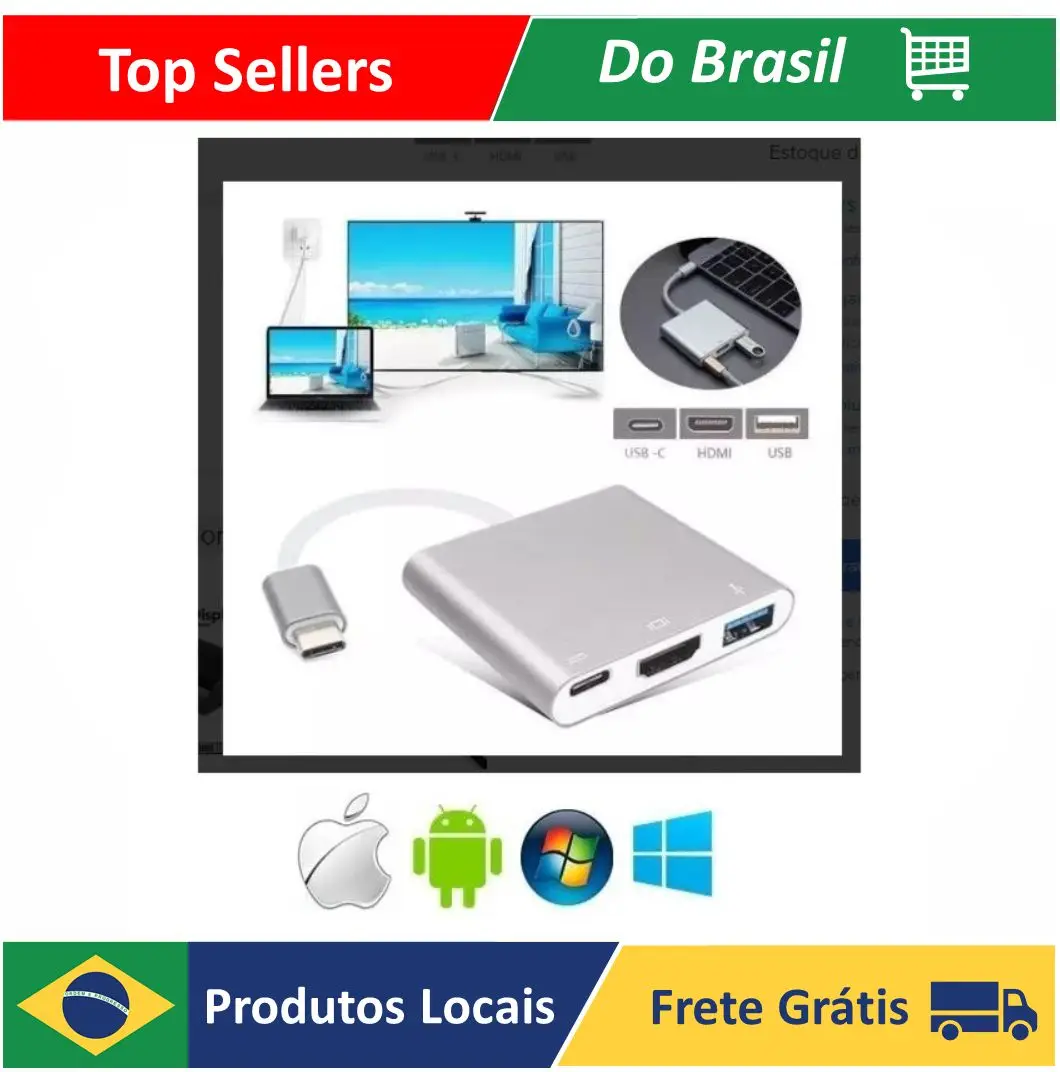 

Usbc Adapter 3.1 Typoc Hdmi Usb Samsung Dex S8 S9 S10