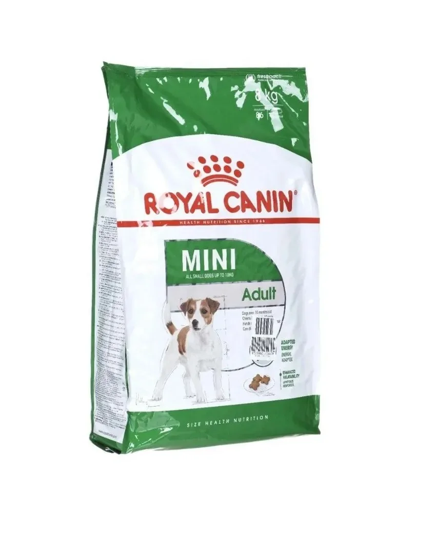 Корм для собак royal canin mini. Роял Канин для собак мини Эдалт. Роял Канин мини Эдалт 8 кг. Корм для собак Royal Canin Mini Adult 8кг. Роял Канин мини для щенков 10 кг.
