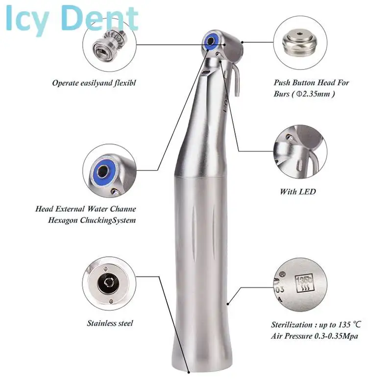

20:1 Implant Handpiece Dental Detachable Handpiece Use For Implant
