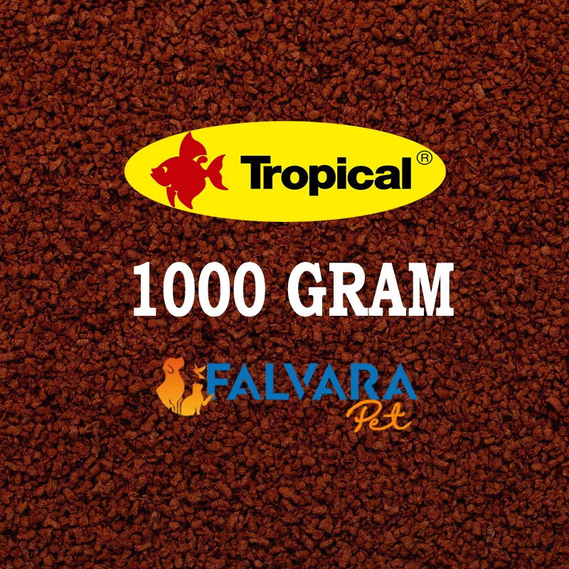 

1000 Grams of Tropical Discus Gran D-50 Plus Bucket Split Fish Feed, Granular Fish Feed, Original Fish Feed