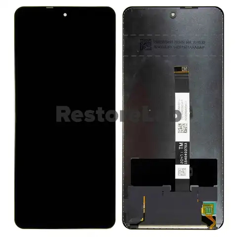 Дисплей для Xiaomi Poco X3 NFC/X3 Pro + тачскрин (черный), оригинал RFB