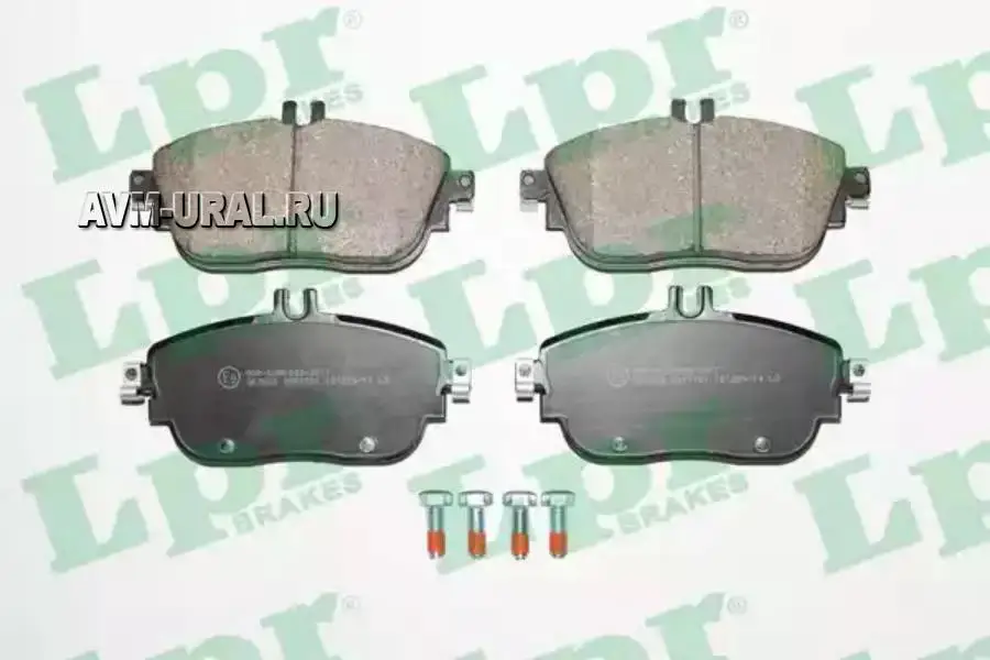 LPR Колодки тормозные дисковые