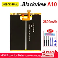 100 original 2800mah a10 phone battery for blackview a10 a10 pro high quality batteries with toolstracking number