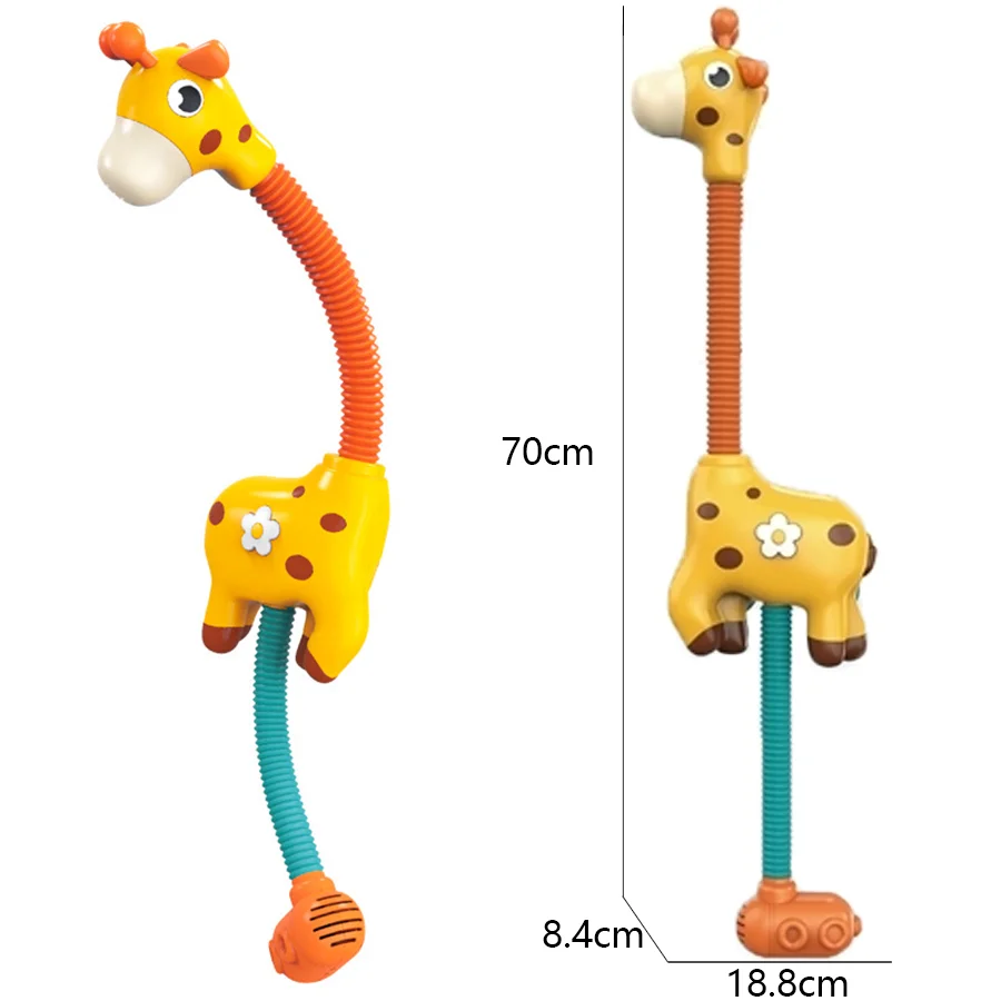 Игрушки Для Ванной С Жирафом Детей Интерактивные Водные Игры В Летние Подарки На