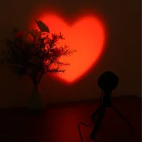 Лампа-проектор в форме сердца