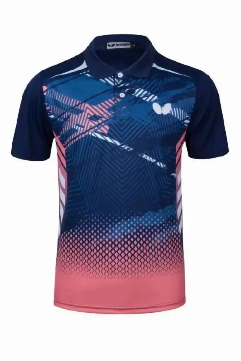 Men's Sports Short Sleeve T-shirt Table Tennis Women's Badminton Competition Tshirt Ultra Thin Breathable Quick-Drying Super Top