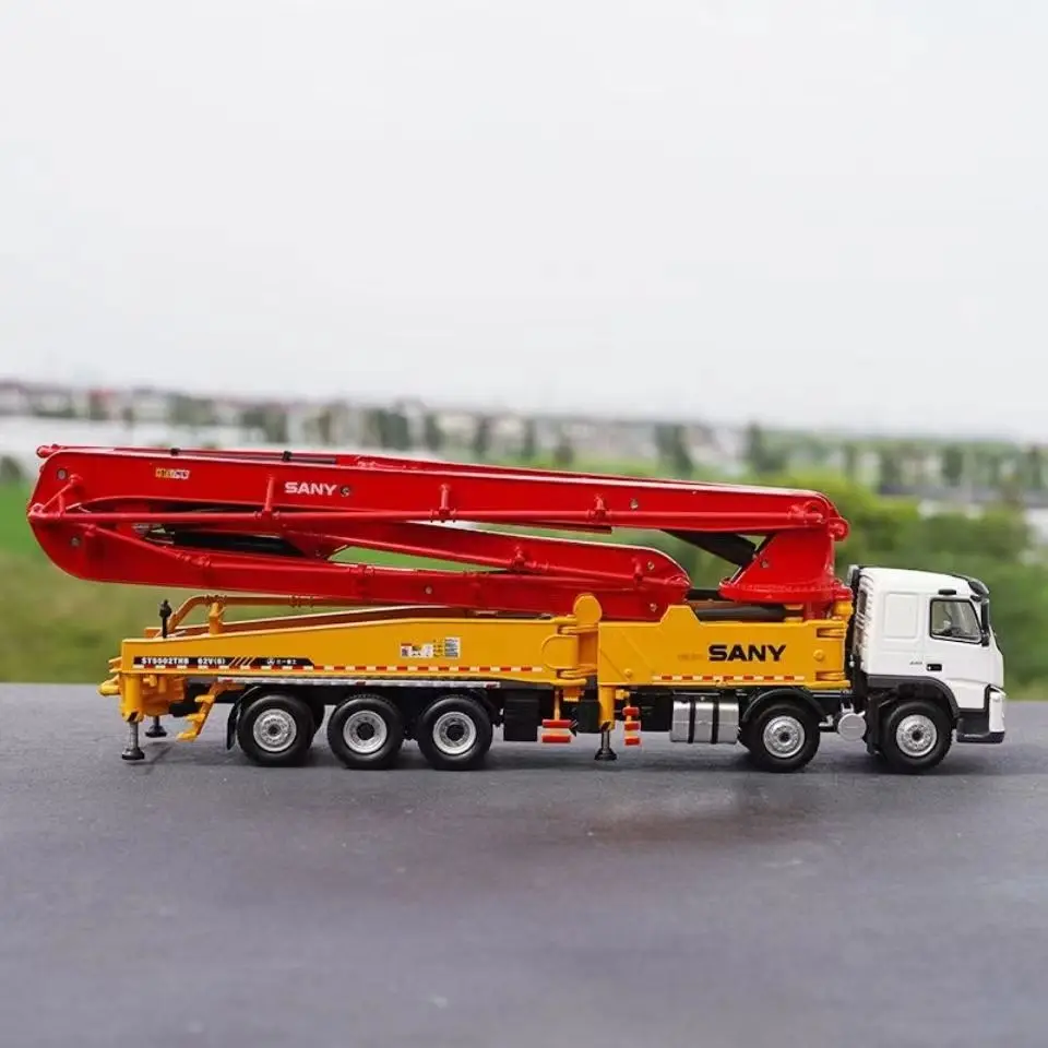 Оригинальная модель грузовика Sany для тяжелой промышленности 62 м 1:50 Volvo