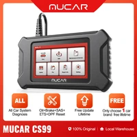 mucar cs99 obd2 scanner professional full system car diagnosis oilbrakesasetsdpf reset automotive tools diagnostic tools new