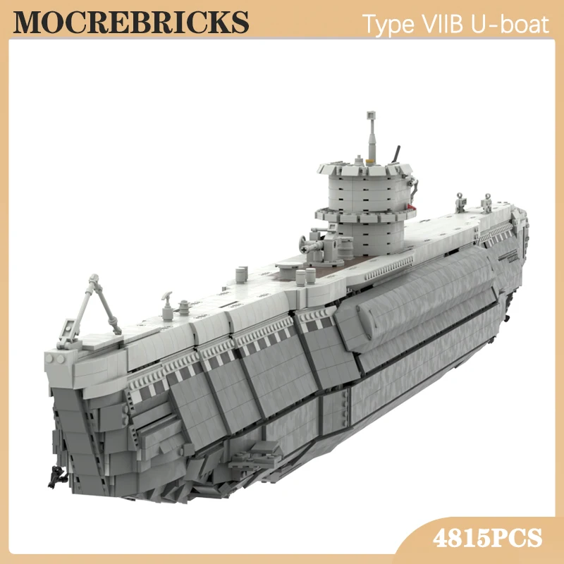 MOCREBRICKS Военная подводная лодка типа VIIB