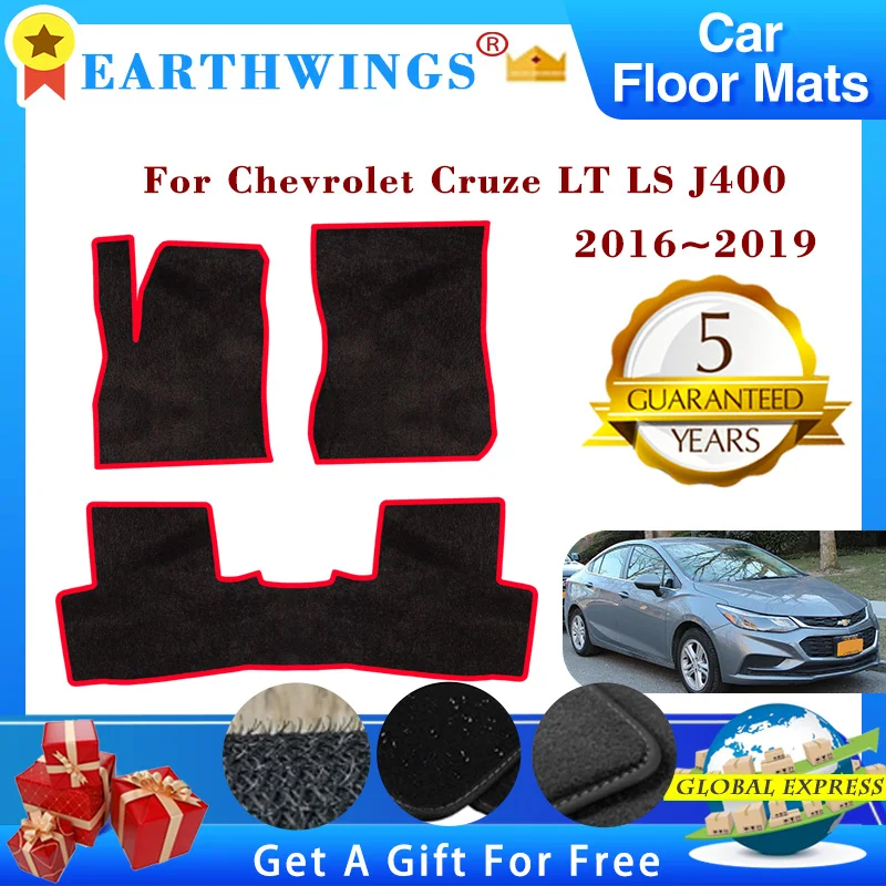 Фото Для Chevrolet Cruze J400 D2LC Holden Astra Sedan BL 2016 ~ 2019 напольные коврики панель подножки коврики крышка подножки автомобильные аксессуары №1