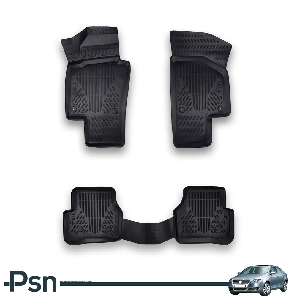 

3D Pool Car Mats for Volkswagen Passat B6 2005 2010 Auto Interior Carpet Protector Accessories Rubber Luxury Floor Non Slip PSN