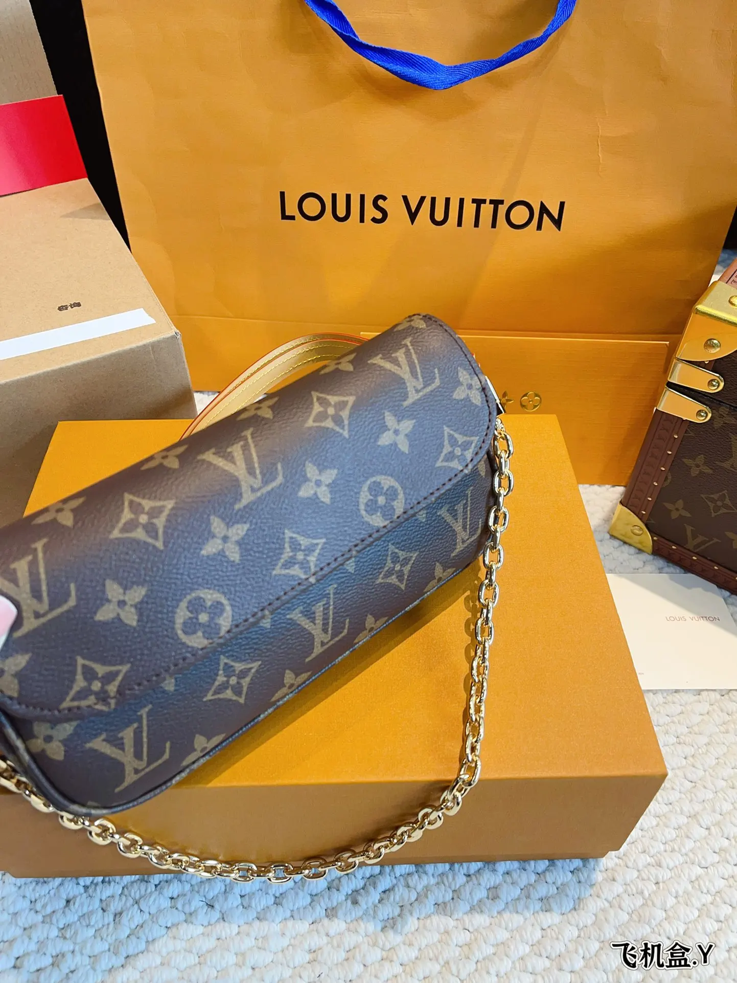 LV Louis Vuitton Tote Cope 1:1 2024 Новая женская сумка-кошелек через плечо модная