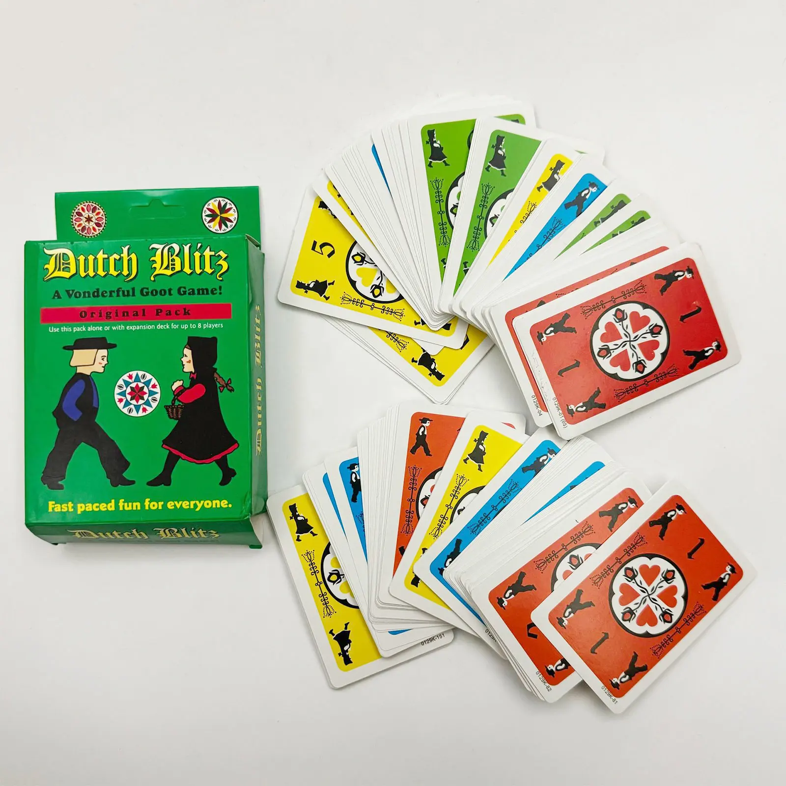 Дополнение Blue для семейной игры Dutch Blitz