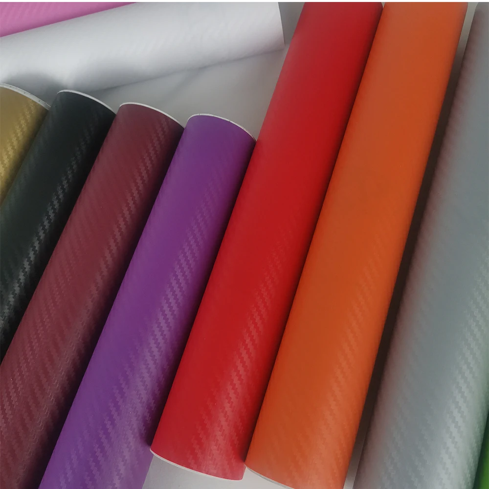 

20x50cm 3D High Glossy Carbon Fiber Vinyl Film Car Styling Wrap Motorcycle Car Styling Accessories Interior Carbon Fiber Film