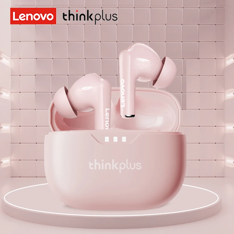 Фото TWS-наушники Lenovo Lp3 pro с поддержкой Bluetooth 5,2 и шумоподавлением №2