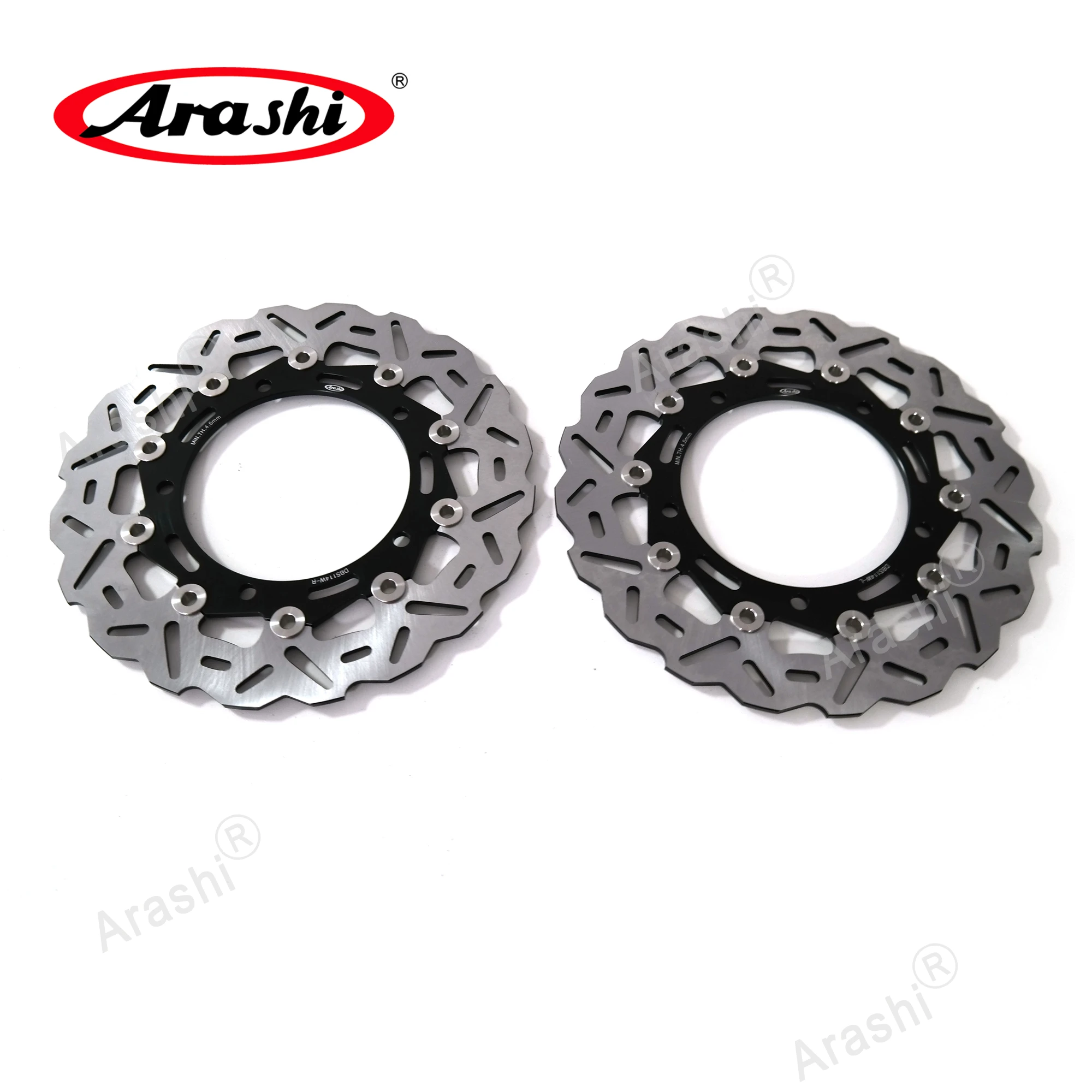 

ARASHI Z650RS CNC Front Brake Rotors Motorcycle Floating Disc For KAWASAKI Z 650 RS 2020 2021 2022 / Z650 Z 650 Aluminium Alloy