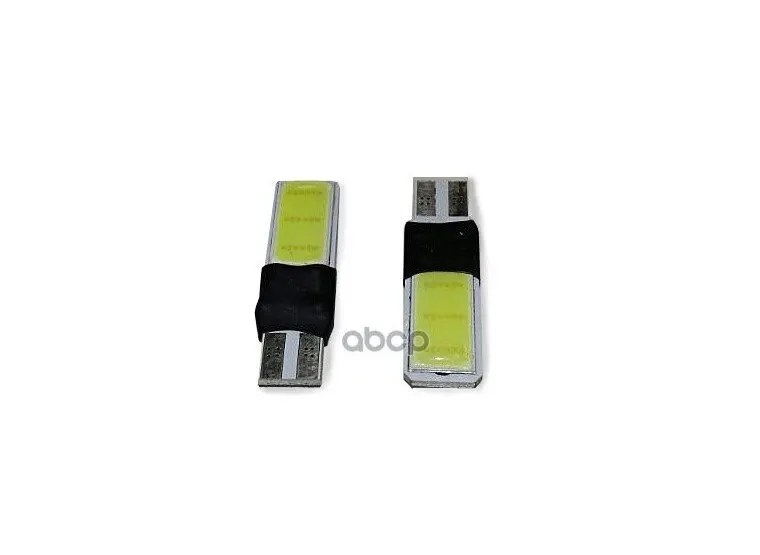 Лампы Led T10 White C027 W2.1x9.5d Cob 3w (Блистер, 2шт)  New AVS арт. A78442S