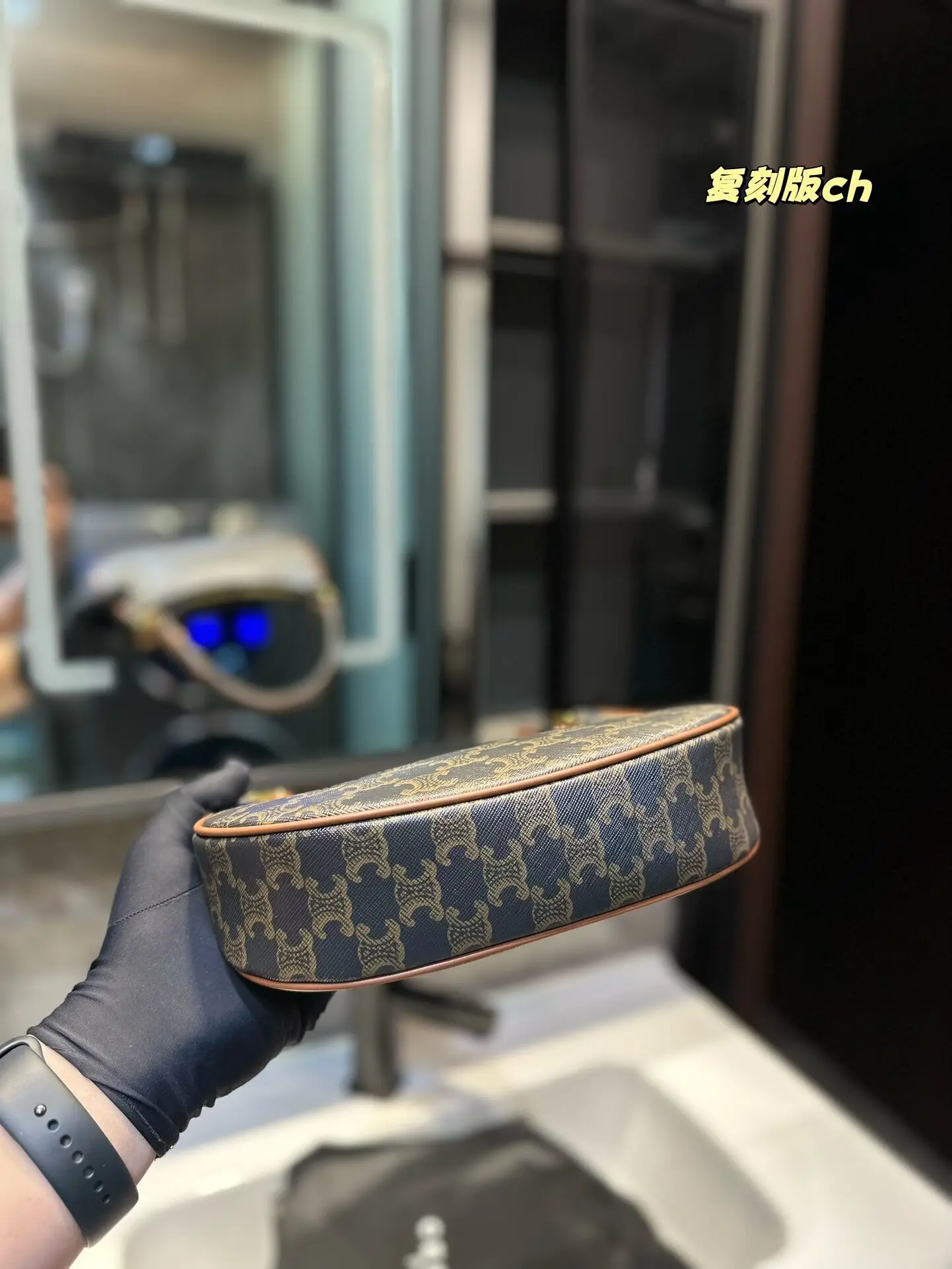 Седло В Стиле Presbya Классическая Под Мышкой Женская Сумка