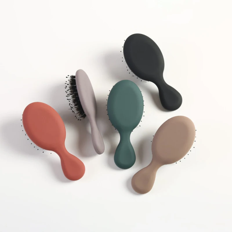 

Air Bag Hair Comb Natural Boar Bristle Hair Brush Massage Comb Wet and Dry Portable Children Girl Brush Comb Hair Accessories