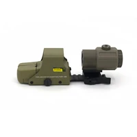 red green dot optic sight 551 with g43 magnification 3x