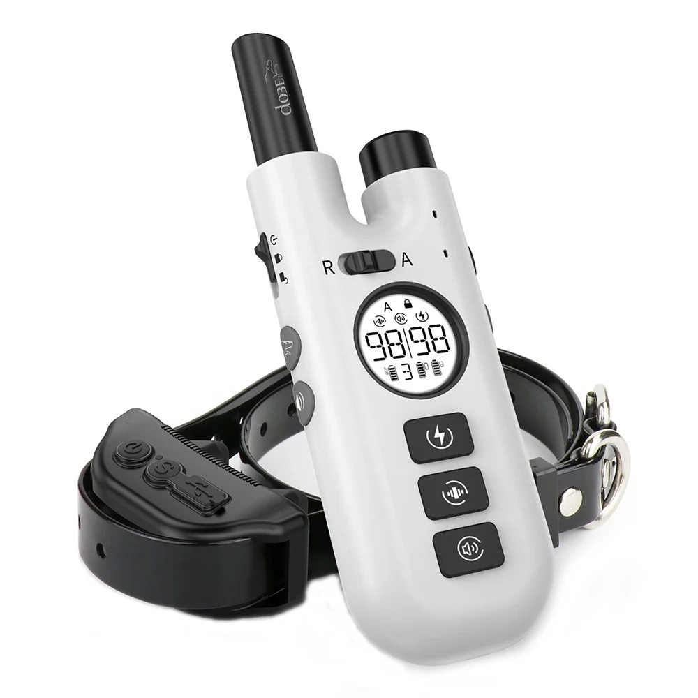 

For 1 Dog 2022 New Smart Remote Control Training Supplies Pet Dog Trainer Automatic Bark Collar